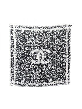 Chanel Scarf CC Logo Silk
